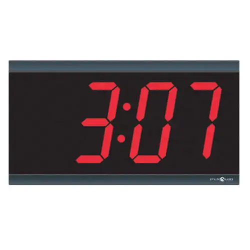 Pyramid Sed4R4Ldrb Wall Clock Digital Electric
