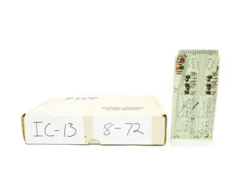 Industrial Mro Ic-13 8-72