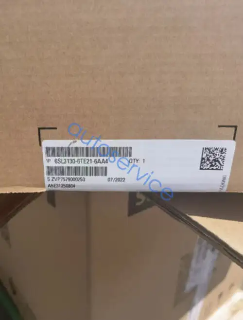New Siemens 6Sl3130-6Te21-6Aa4 S120 Smart Line Module