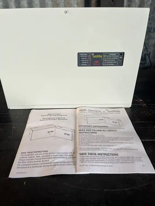 Isolite E3Mini Pure Sine Wave Mini Inverter 120/277Vac Emergency Lighting Power