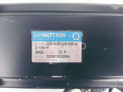 Sanyo Denki Servo Motor Q2Aa08100Hxs48