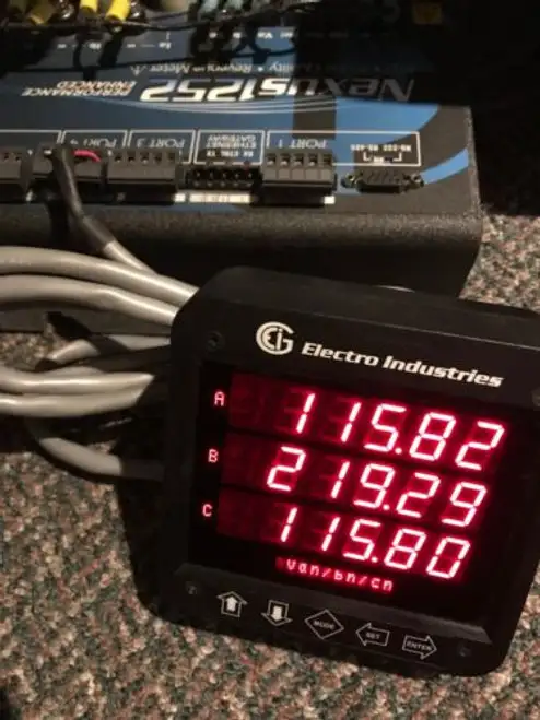 Ei/Gaugetech Nexus 1252 Aka Ge Epm 9450 Power Quality With P40N Display