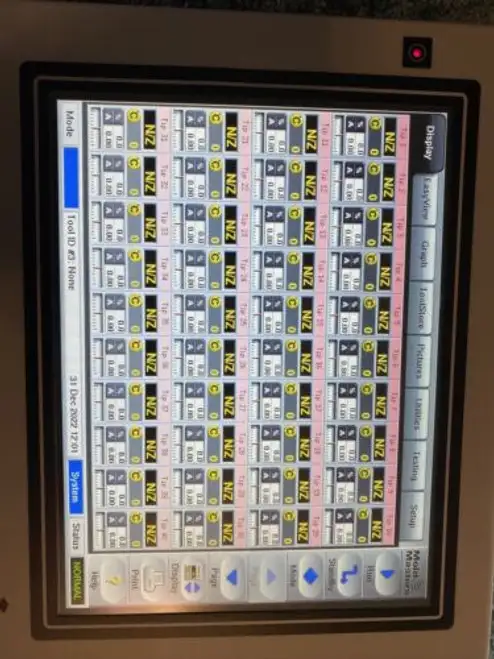 Milacron Mold Master 13019963-0007-1115 Hmi Temp Master