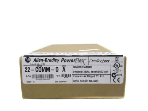 Allen Bradley 22-Comm-D Ser. A F/W 1.011 Date : 2018 Nsfs