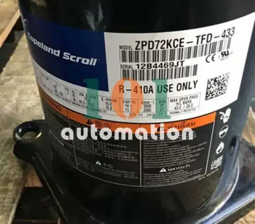 For Digital Parallel Compressor Zpd72Kce-Tfd-433