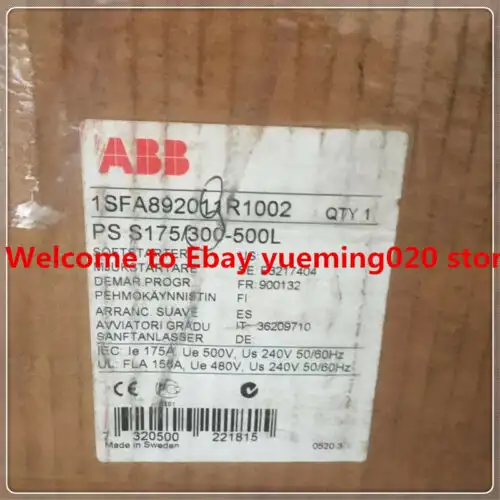 Abb Ps S175/300-500L 1Sfa892011R1002 Pss175/300-500L Softstarter