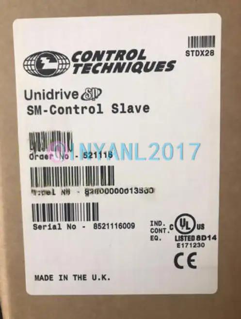 Control Techniques Sm-Control Slave Use For Spmd Control
