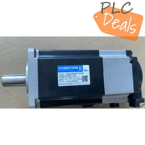 Sanyo Denki R2Aa06040Fcp00M Servo Motor Ping