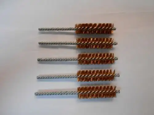 Hightbrush 36930 3/4'' X 2.5'' X 5.5'' .006 Bronze Wire Power Tube Brush 5 Each