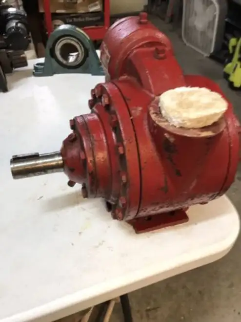 Blackmer 2 Inch Sliding Vane Pump Model Tl Gl 2 With 1" Shaft