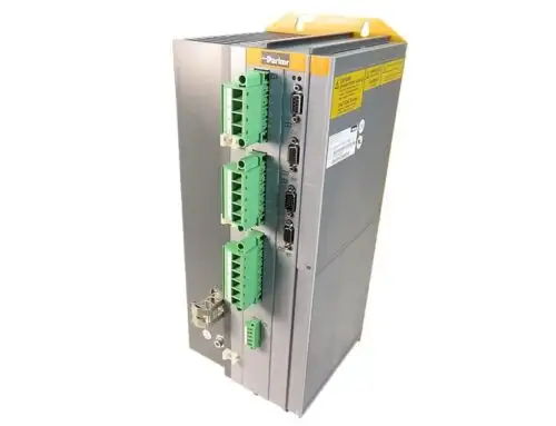 Parker S300V4F10I10T10M00 Compax3 Ac Servo Drive 30A 480Vac Resolver Step/Dir