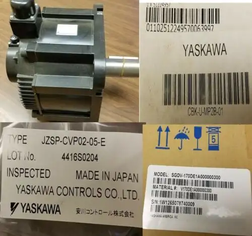 Yaskawa 4.4Kw Servo Sys/Motor/Amp/Cables/Interface