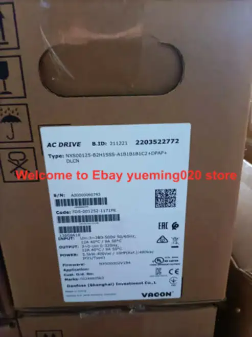 Vacon Nxs00125B2H1Sssa1B1B1B1C2 Nxs00125-B2H1Sss-A1B1B1B1C2