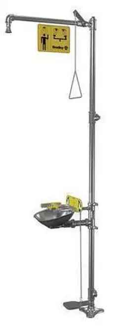 Bradley S19314Ss Halo Shower With Face/Eyewash 26-13/16Inw