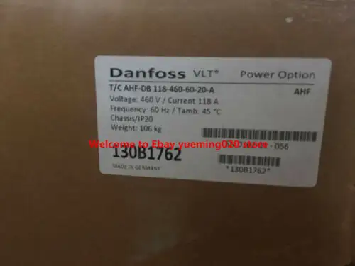 Danfoss T/C Ahf-Db 118-460-60-20-A Inverter