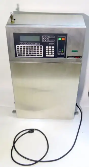 Videojet Excel/P High Resolution Inkjet Printer Marking Machine 100-240Vac