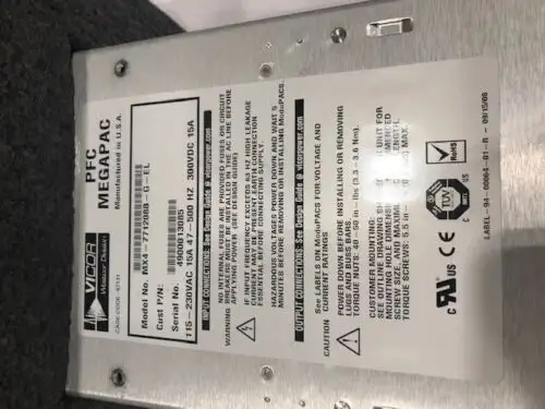 Mx4-7712088-G-El Pfc Megapac Ad/Dc Converter Vicor