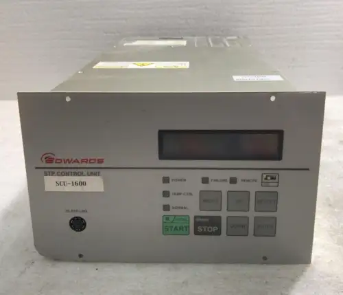 Edwards Turbomolecular Pump Controller Unit Scu-1600 / Yt76-Z2-Z20 Sold As Is