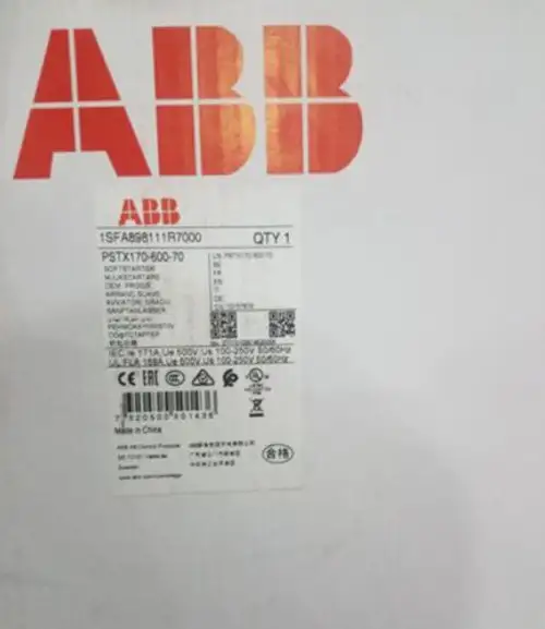 Nouveau démarreur progressif Abb Pstx170-600-70