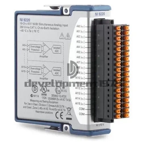 National Instruments Ni 9220 785188-01 Ni-9220
