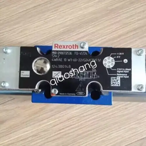 Rexroth Wrae1 0W1-60-22/G24K31/F1V Solenoid Servo Valve