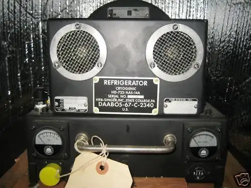 Cryogenic Refrigerator Compressor 3000 Psi 800760-5-2 Raytheon