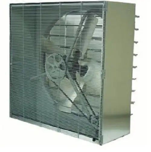 New Tpi 48 Cabinet Exhaust Fan With Shutters Cbt-48B 1 Hp 21500 Cfm 1 Ph