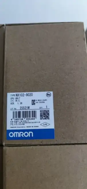Omron Nx102-9020 Cpu Unit Nx1029020 #
