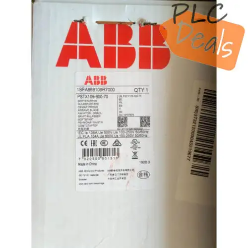 En illustration Pstx105-600-70 1Sfa898109R7000 Soft Starter Ping