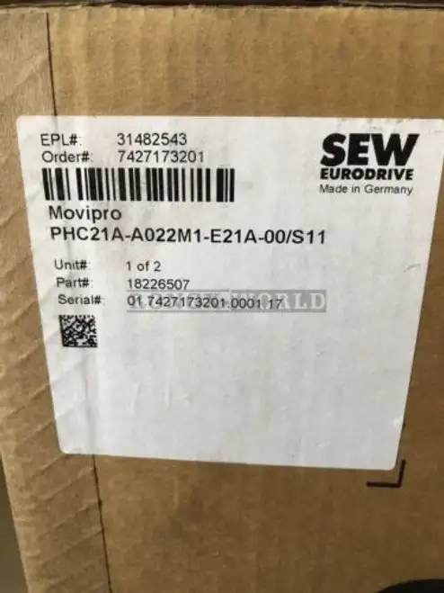 One Sew Frequency Converter Phc21A-A022M1-E21A-00/S11
