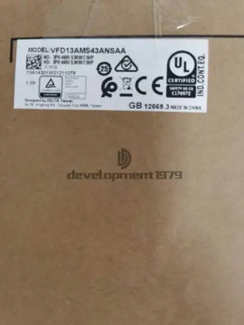 Delta Vfd13Ams43Ansaa Servo Drive