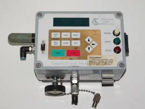 Cts Sentinel C20 Precision Leak Pressure Decay System Instrument Controller