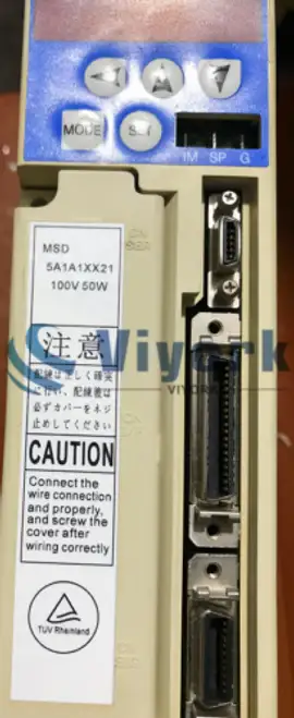 Panasonic Msd5A1A1Xx21 Ac Servo Drive