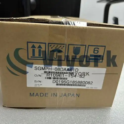 Yaskawa Sgmph-08Daa61D Ac Servo Motor 750Watt 3.39Nm 3000Rpm