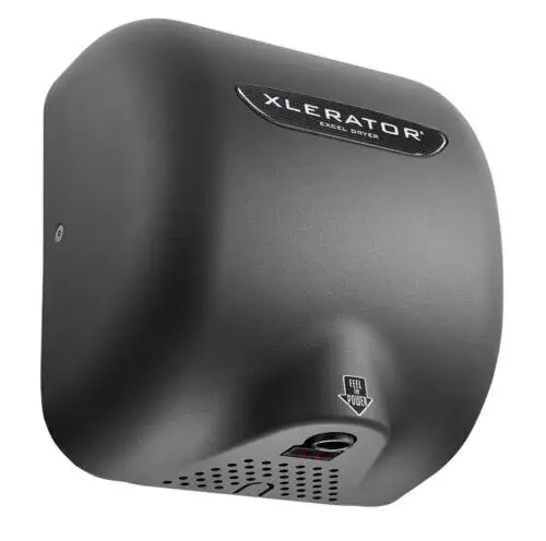 Xlerator Hand Dryer Xl-Gr Excel 110/120Vac Textured Graphite Epoxy Paint