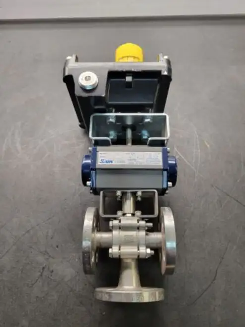 Sharpe Control Sp050N Actuator W/Westlock Controls 2007N Position Indicator.