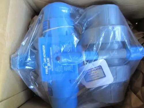 New True Blue Plast-O-Matic Abrs200Vs-Cp 2" Air X Spring Rack & Pinion Valve