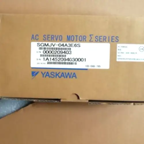 New Yaskawa Sgmjv-04A3E6S Servo Motor
