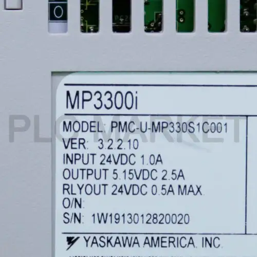 Yaskawa Pmc-U-Mp330S1C001 Machine Controller Intl'