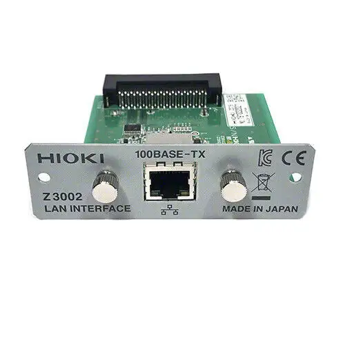 Hioki Z3002 Lan Interface