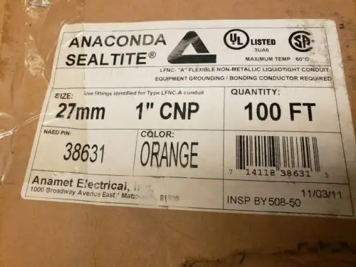 Anaconda Sealtite 38631 27Mm 100Ft