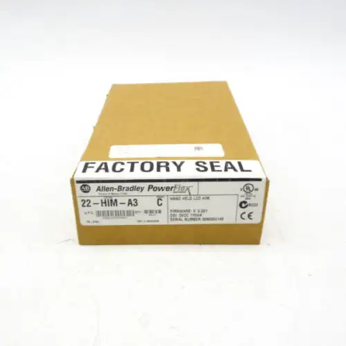 Allen Bradley 22-Him-A3 Ser. C F/W V3.001 5Vdc Nsfs
