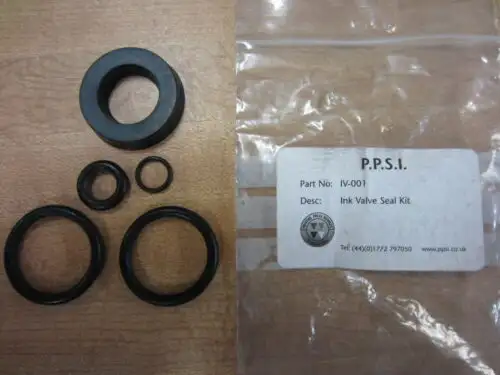 Printing Press Services Iv-001 Ink Valve Seal Kit Iv001 P.P.S.I. Pack Of 36