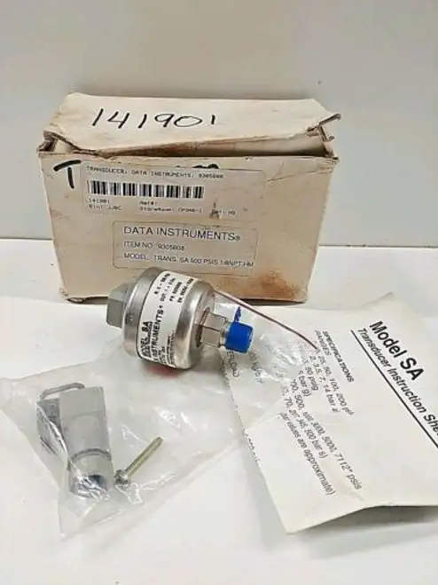 New Old Stock Data Instruments 1/8" Npt 500 Psi Pressure Transducer 9305808 Sa
