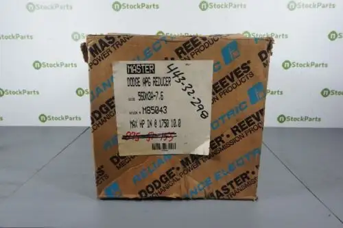 Dodge M85043 56Dm3A Nsfb - Inline Gear Reducer 7.6:1 Ratio 230.26 Rpm