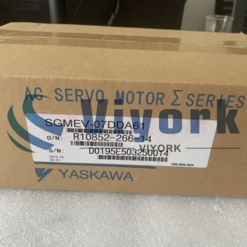 Yaskawa Sgmev-07Dda61 Ac Servo Motor 2.2Amp 3 Phase 400Volts 650Watts