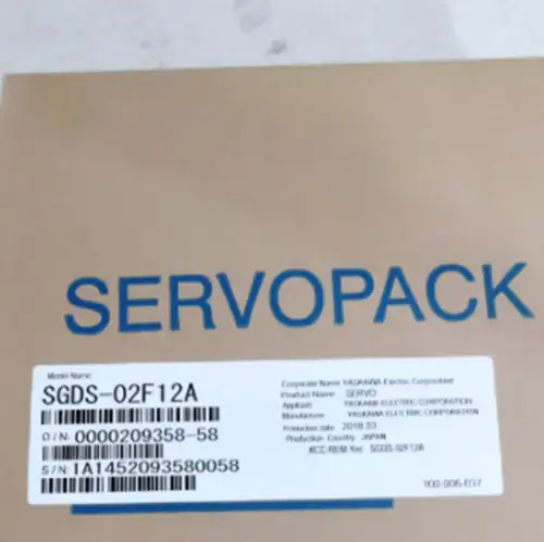 New Yaskawa Sgds-02F12A Servo Drive 110V 50/60Hz