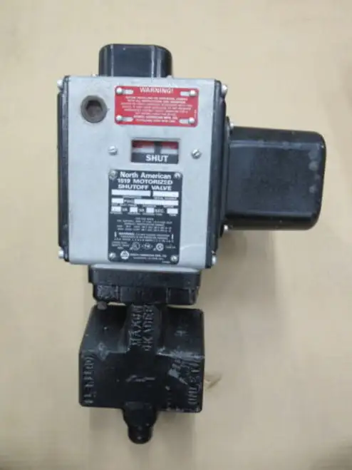 North American 1519-6 3" Motorized Shutoff Valve 1519