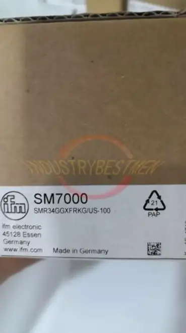 One Ifm Sm7000 Smr34Ggxfrkg/Us-100 Sensor