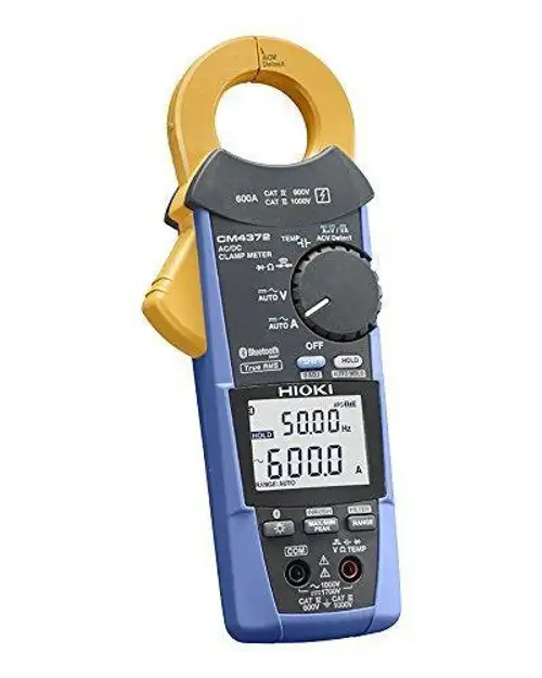 Hioki Cm4372 True-Rms Clamp 1000Vac 1500Vdc 600A Frequency Resistance Bluetooth